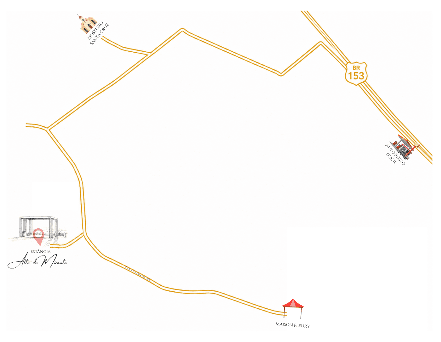 Mapa do local
